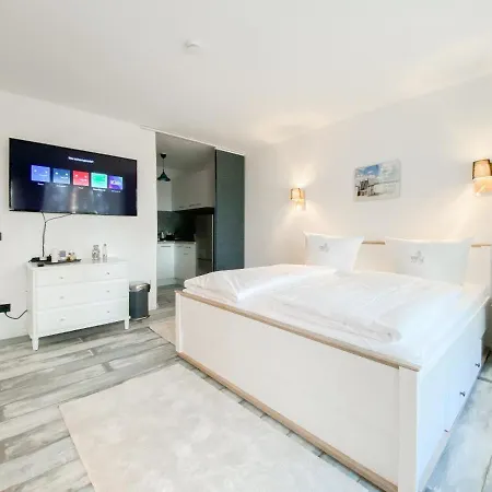 Strandmotte Klein Aber Feines Studio Mit Teilmeerblick Ganz Nah An Der Ostsee! Hallenbad Und Sauna Im Haus! Apartament